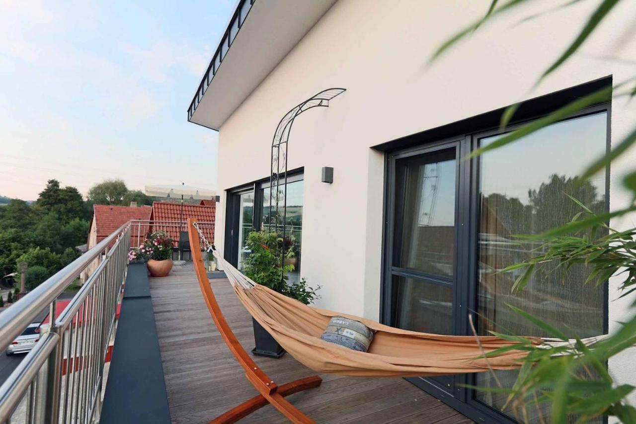 Penthouse Tauberblick Apartment Tauberbischofsheim Luaran gambar